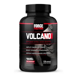 Force Factor Volcano Pre Workout Nitric Oxide Booster Supplement For Men