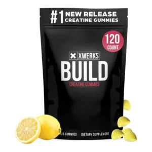 Xwerks Build Creatine Gummies For Men Women